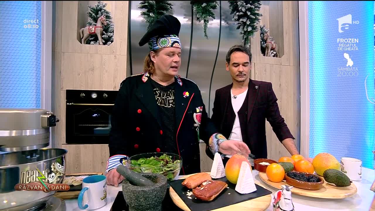 Rețeta Zilei - Neatza cu Răzvan şi Dani. Salata bucuriei, un preparat deosebit cu un sos delicios