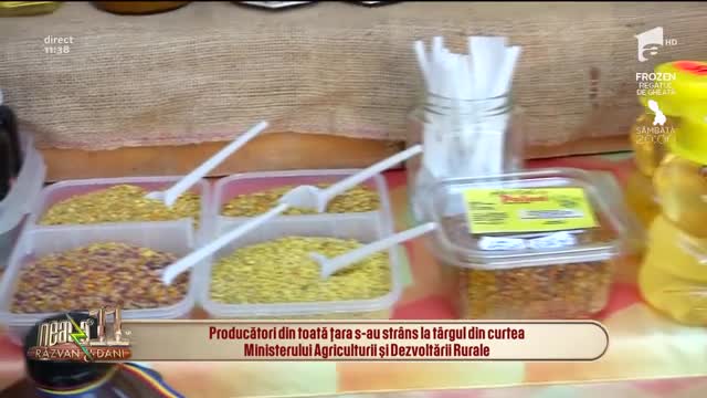 Neatza cu Răzvan și Dani. Produse bio la t&acirc;rgul din curtea Ministerului Agriculturii și Dezvoltării Rurale