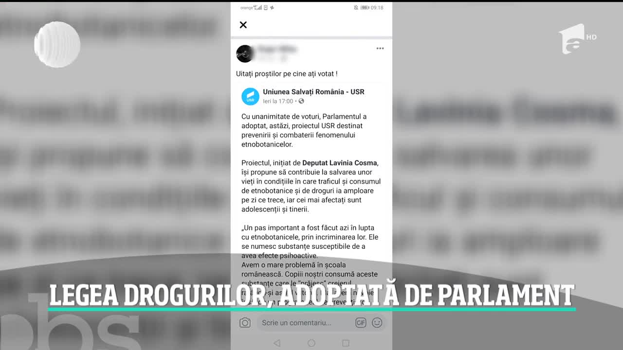 O nouă lege a drogurilor &icirc;mparte politicienii şi societatea civilă &icirc;n două. Cresc pedepsele pentru cei care deţin sau fac trafic de etnobotanice şi canabis