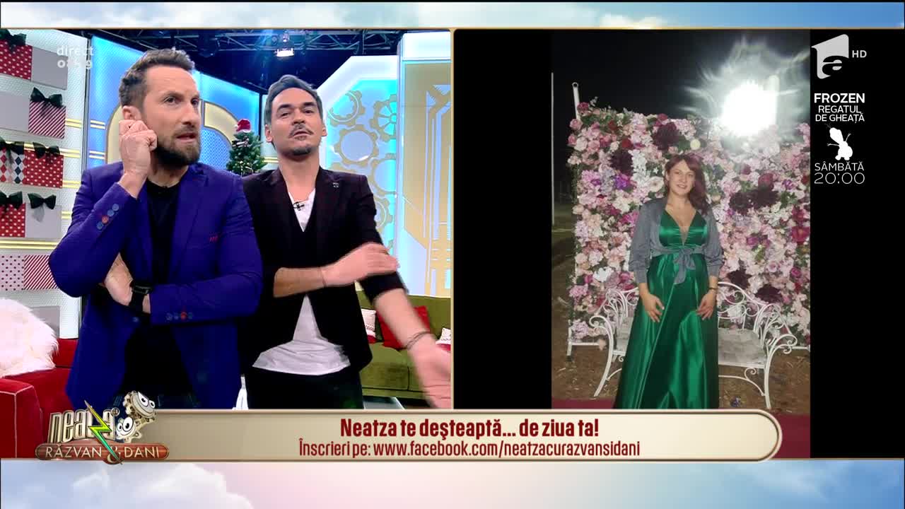 Neatza cu Răzvan și Dani te deşteaptă... de ziua ta! La mulți ani, Alina!