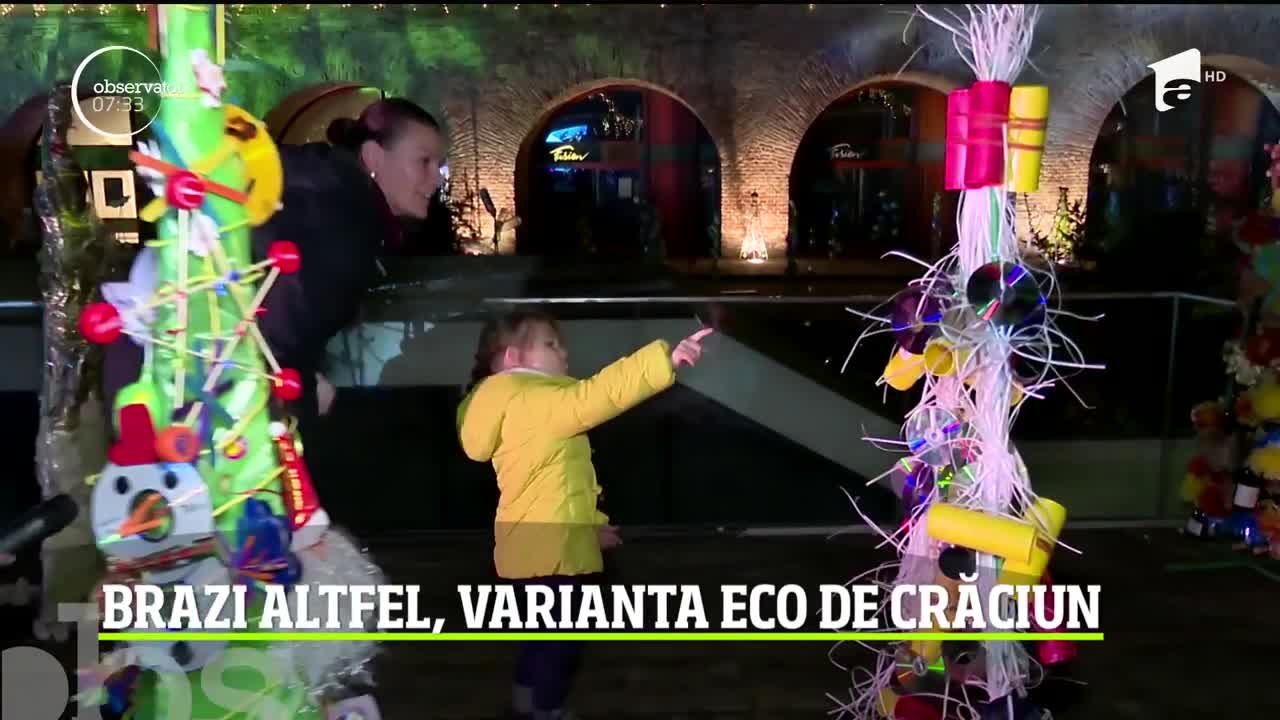 Brazi altfel, varianta eco de Crăciun