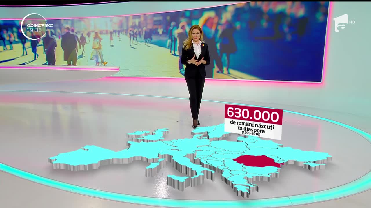 Avem a cincea cea mai mare Diaspora din lume! 630 de mii de rom&acirc;ni s-au născut &icirc;n afara graniţelor
