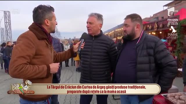 Neatza cu Răzvan și Dani. S-a deschis T&acirc;rgul de Crăciun din Curtea de Argeș. Ce surprize au pregătit organizatorii