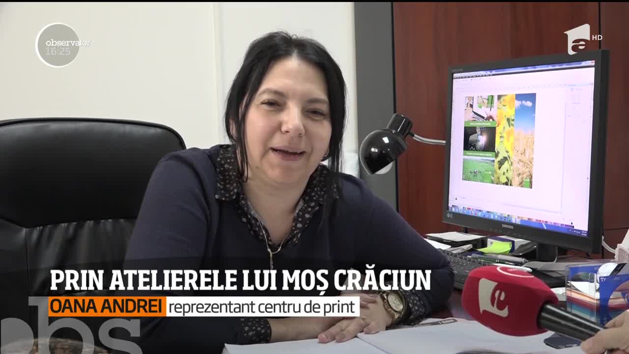 Atelierele lui Moș Crăciun