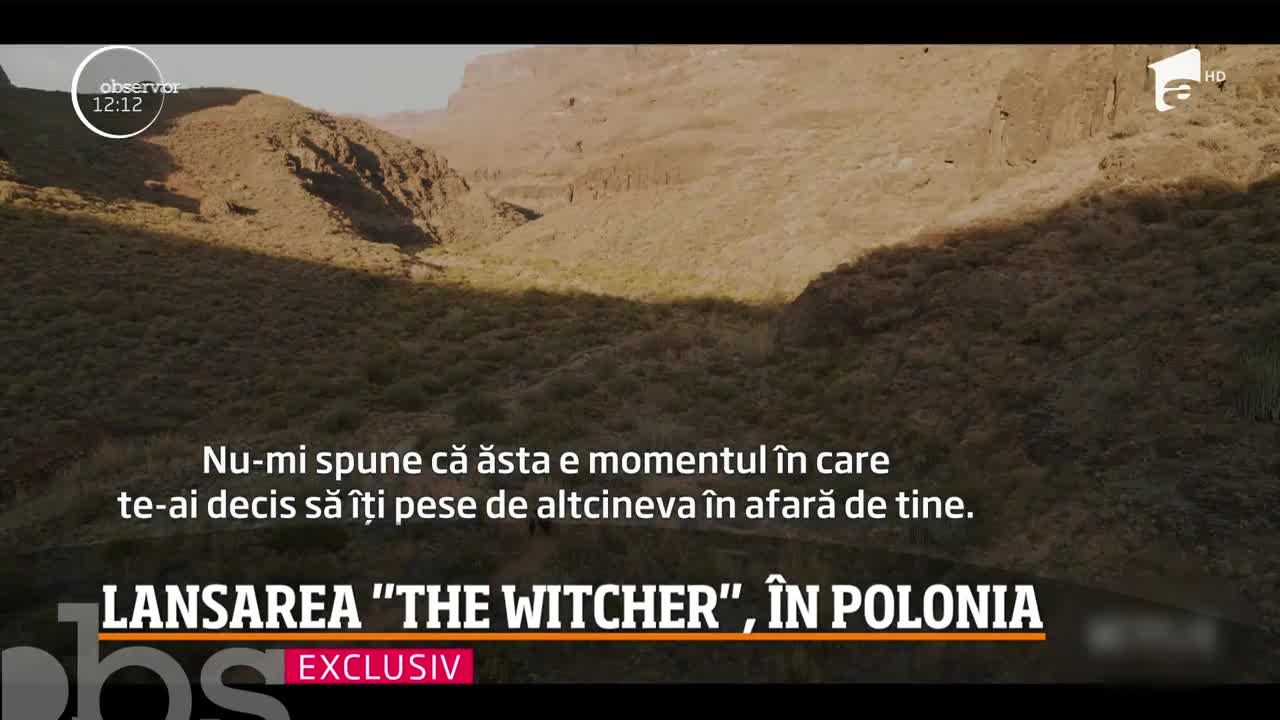 Lansarea serialului &bdquo;The Witcher&rdquo; a avut loc &icirc;n Polonia