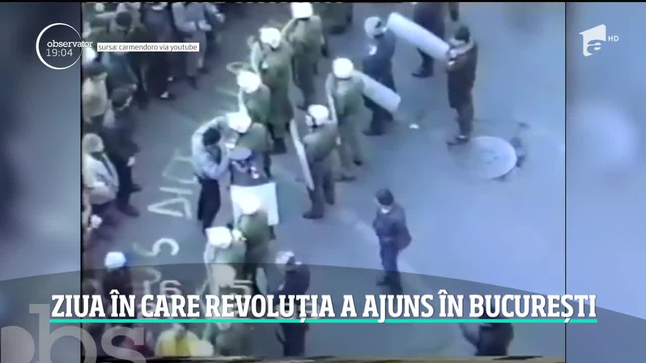 Marturii de la Revolutie. Ziua &icirc;n care revoluția a ajuns &icirc;n București