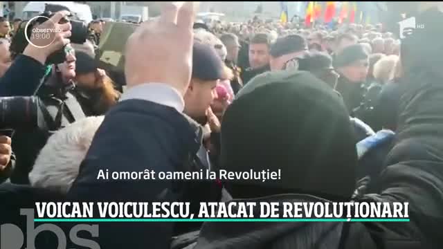 Violenţe &icirc;n Piaţa Univesităţii, la 30 de ani de la izbucnirea Revoluţiei &icirc;n Bucureşti. Gelu Voican Voiculescu a fost lovit p&acirc;nă la s&acirc;nge!