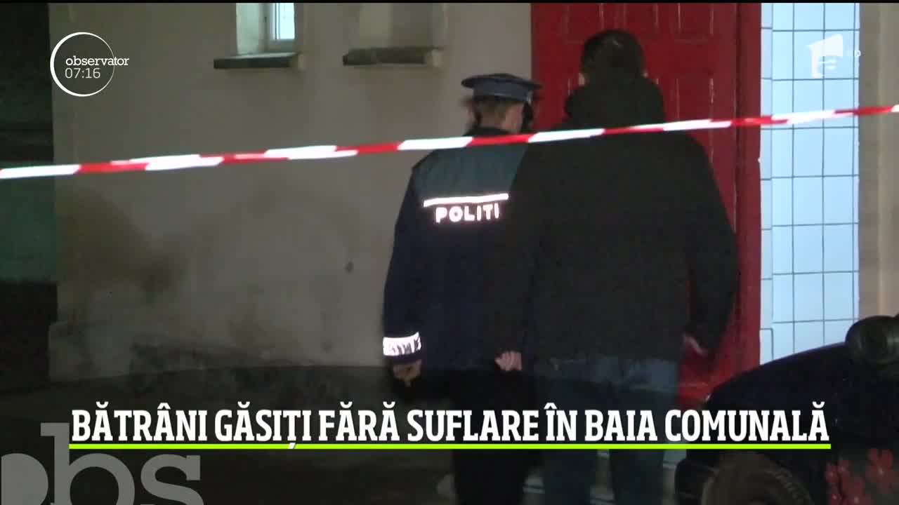 Moarte suspectă &icirc;n localitatea Siret din Suceava.  Doi bătr&acirc;ni au fost găsiţi morţi &icirc;n baia din sauna publică a oraşului