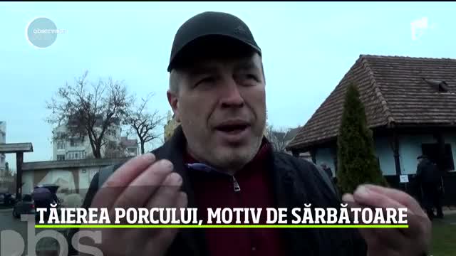 Tăierea porcului, motiv de sărbătoare pentru mare parte dintre rom&acirc;ni