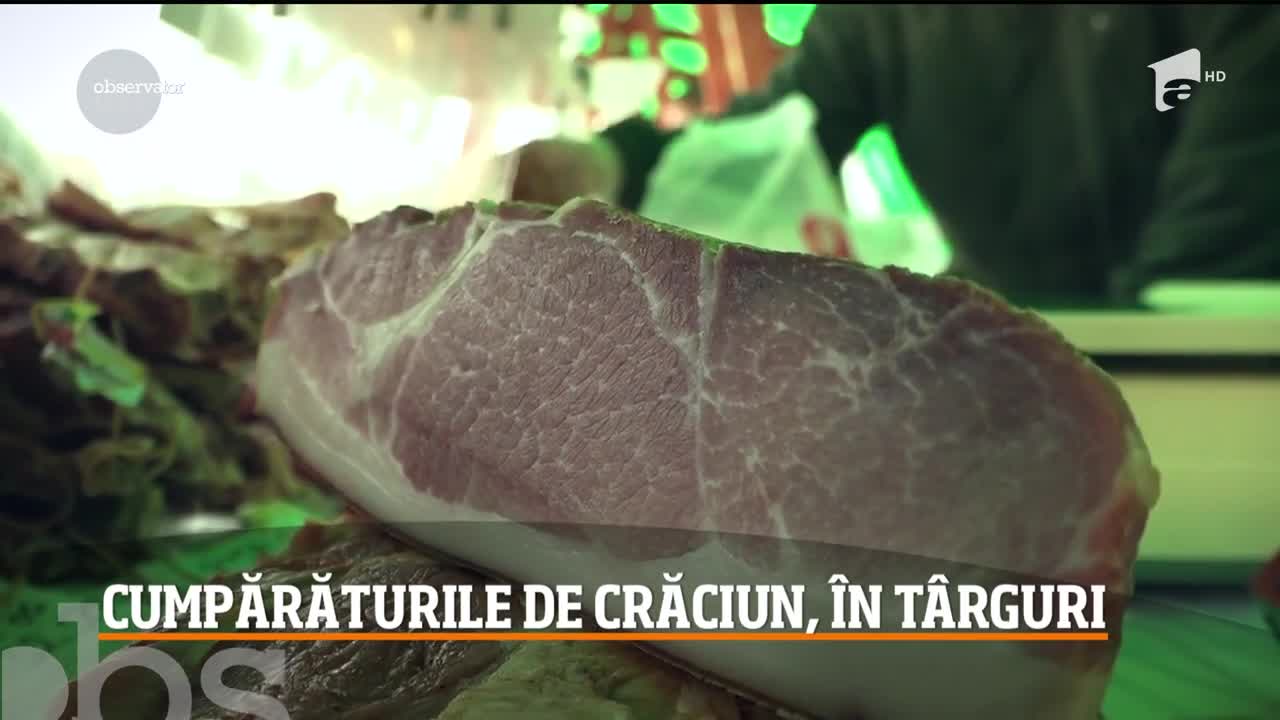 Dacă nu aveţi &icirc;ncă pregătită masa de Crăciun, nu e timpul pierdut. La t&acirc;rguri, se găsesc din plin bunătăţi