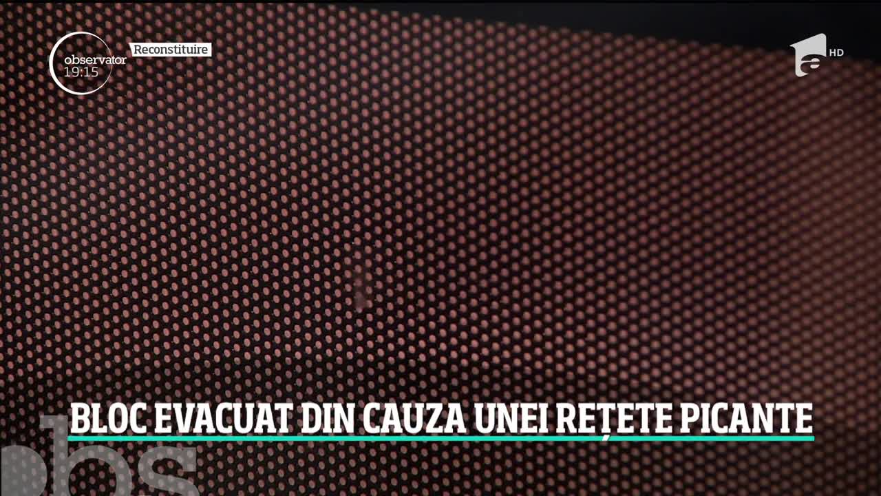 Vaslui: Un bloc &icirc;ntreg a fost evacuat din cauza unei familii care pregătea cărnaţi picanţi