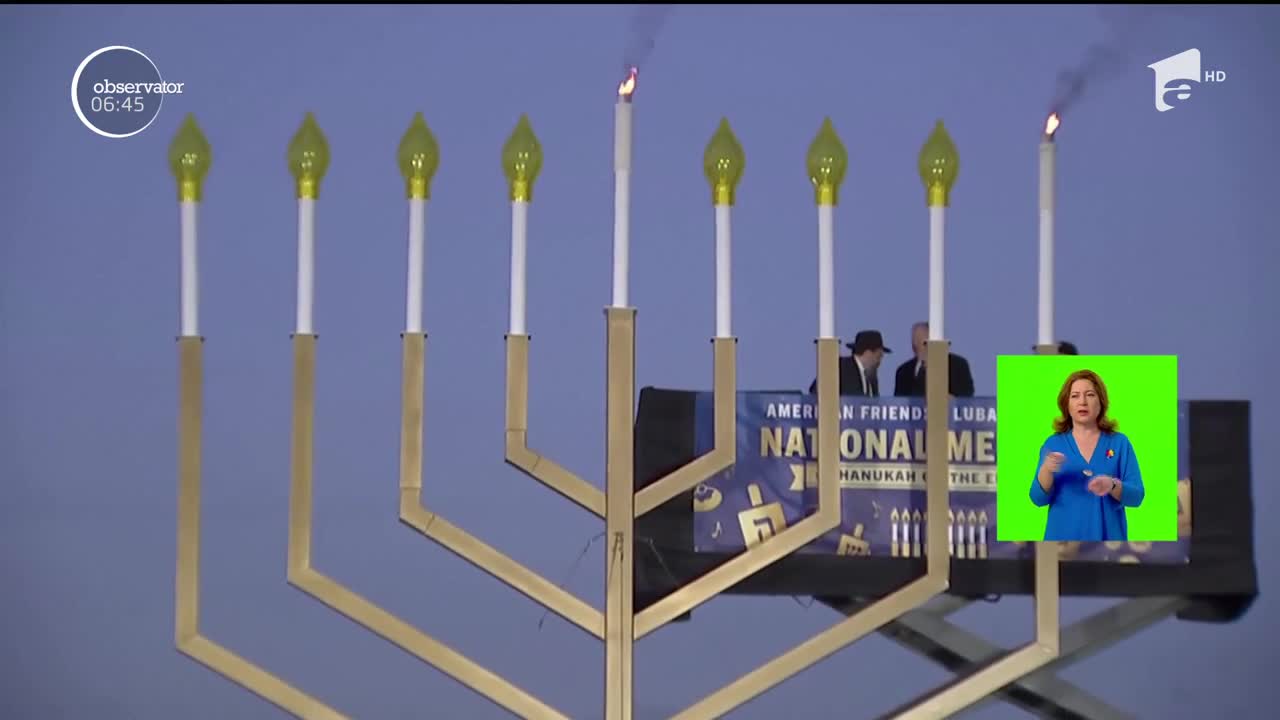 Evreii din lumea &icirc;ntreagă celebrează Sărbătoarea Luminii, Hanukkah