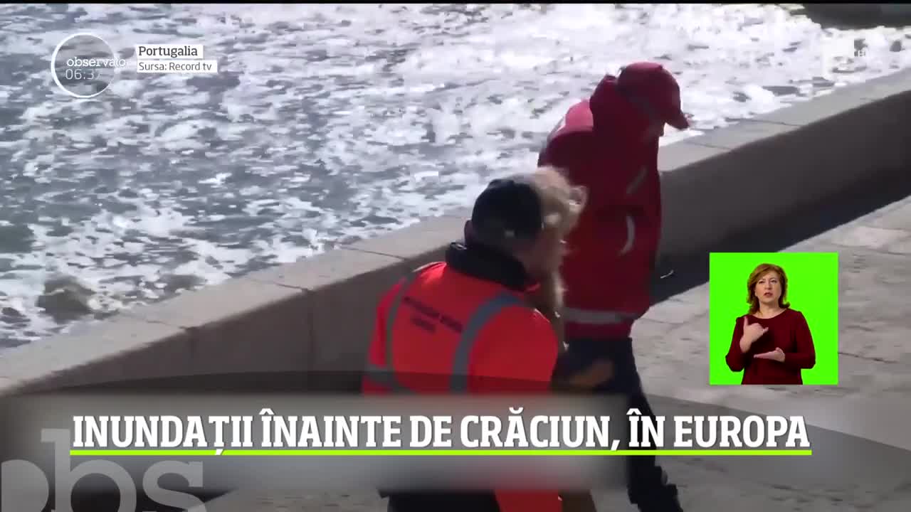 Inundații &icirc;nainte de Crăciun, &icirc;n Europa