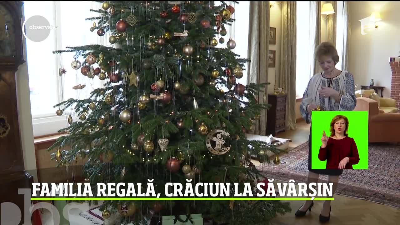 Familia regală, Crăciun la Săv&acirc;rşin