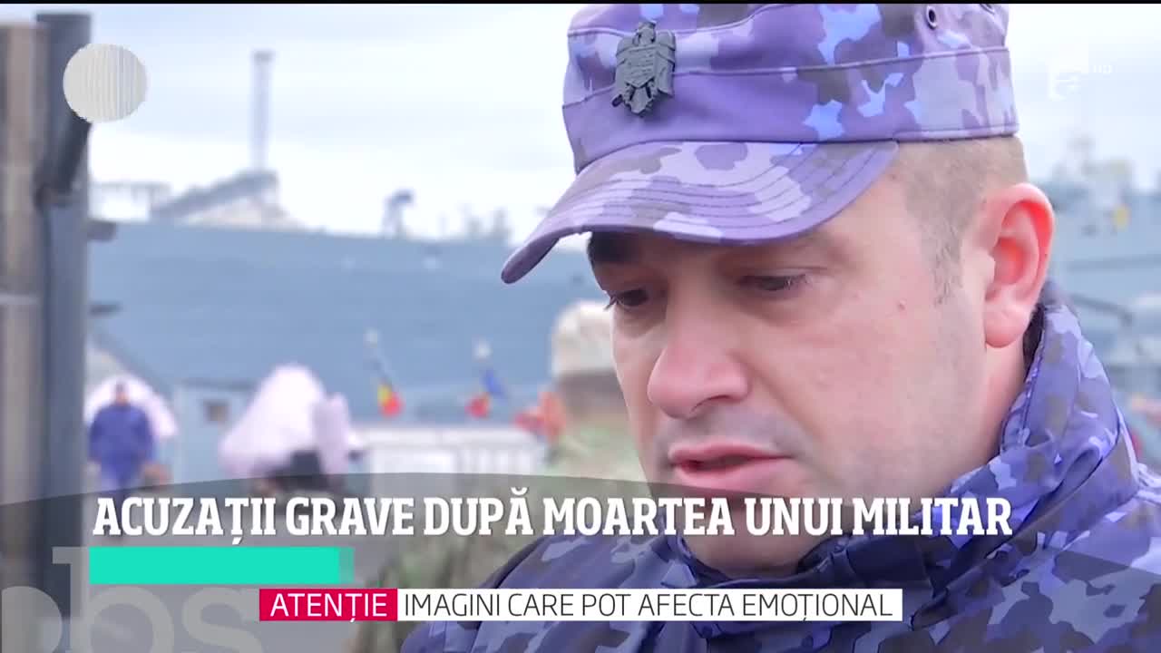 Tragediile nu iau pauză nici de Sărbători. Un caporal de pe fregata "Regele Ferdinand" a murit cu c&acirc;teva ore &icirc;nainte de a &icirc;mplini 36 de ani