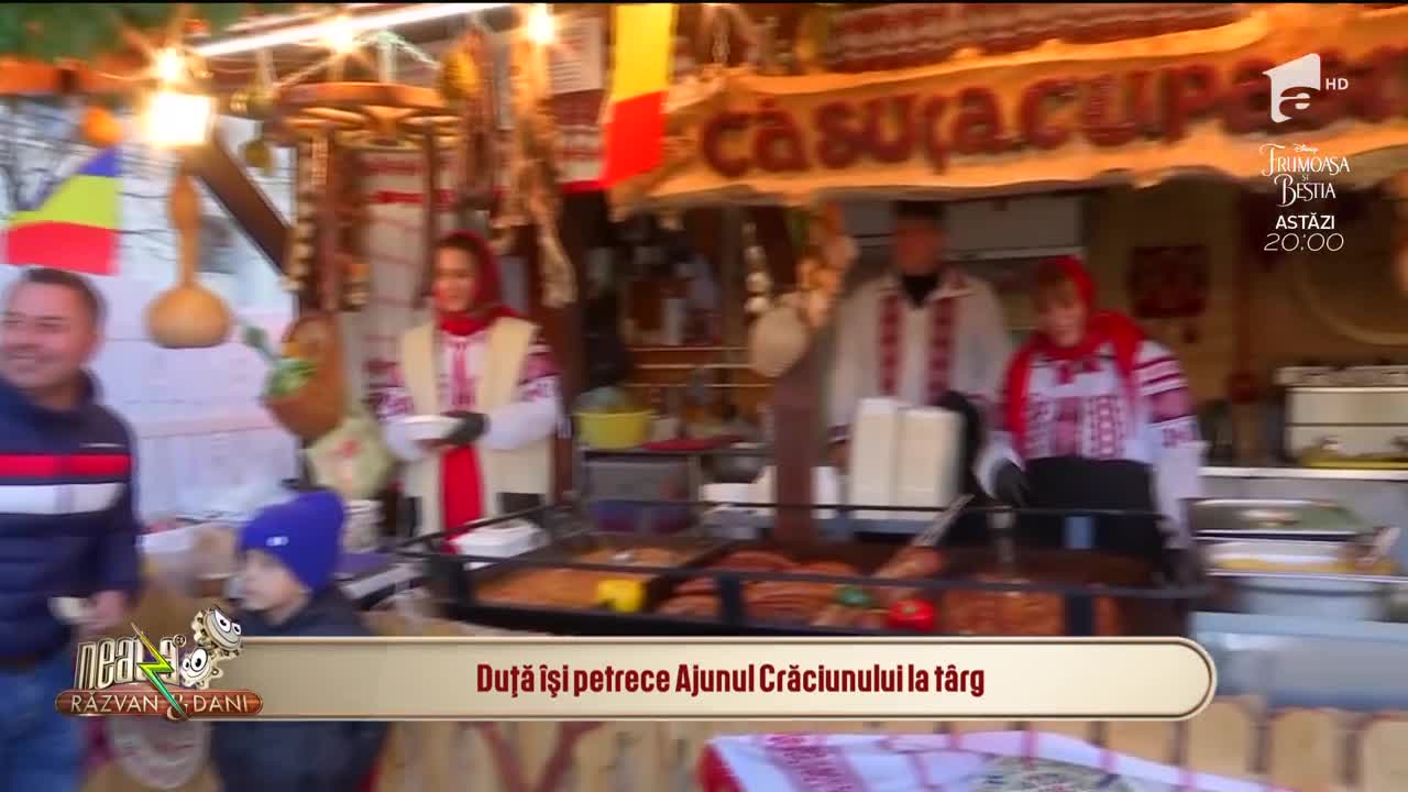 Florentin Petre, &icirc;n vizită la T&acirc;rgul de Crăciun