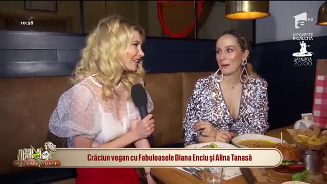 Neatza cu Răzvan și Dani. Crăciun vegan cu bloggărițele Diana Enciu și Alina Tanasă