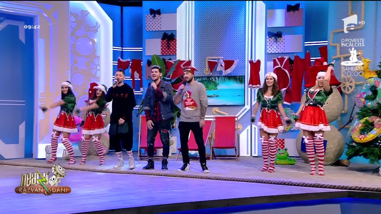Neatza cu Răzvan și Dani. Noaptea T&acirc;rziu c&acirc;ntă melodia &Icirc;n seara de Crăciun