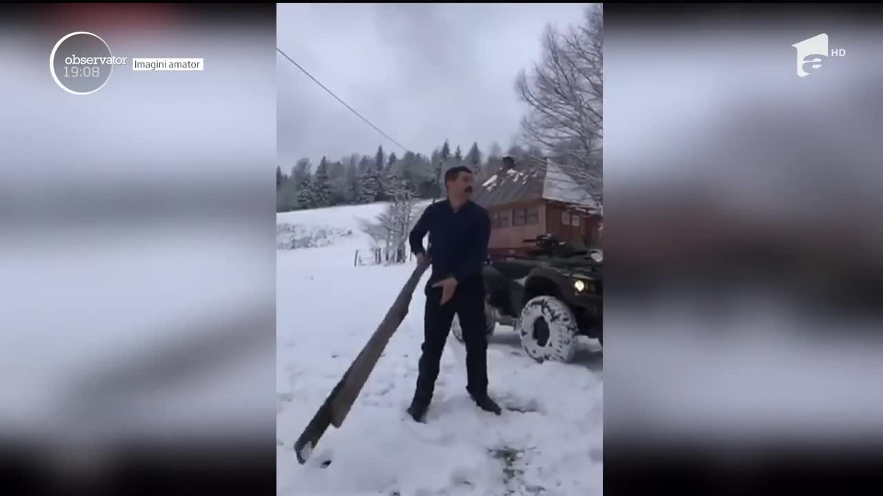 Bătaie cu b&acirc;te &icirc;n comuna Arieșeni, județul Alba