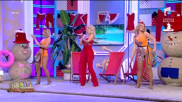 Neatza cu Răzvan și Dani. Dianna Rotaru c&acirc;ntă piesa Crăciun Fericit