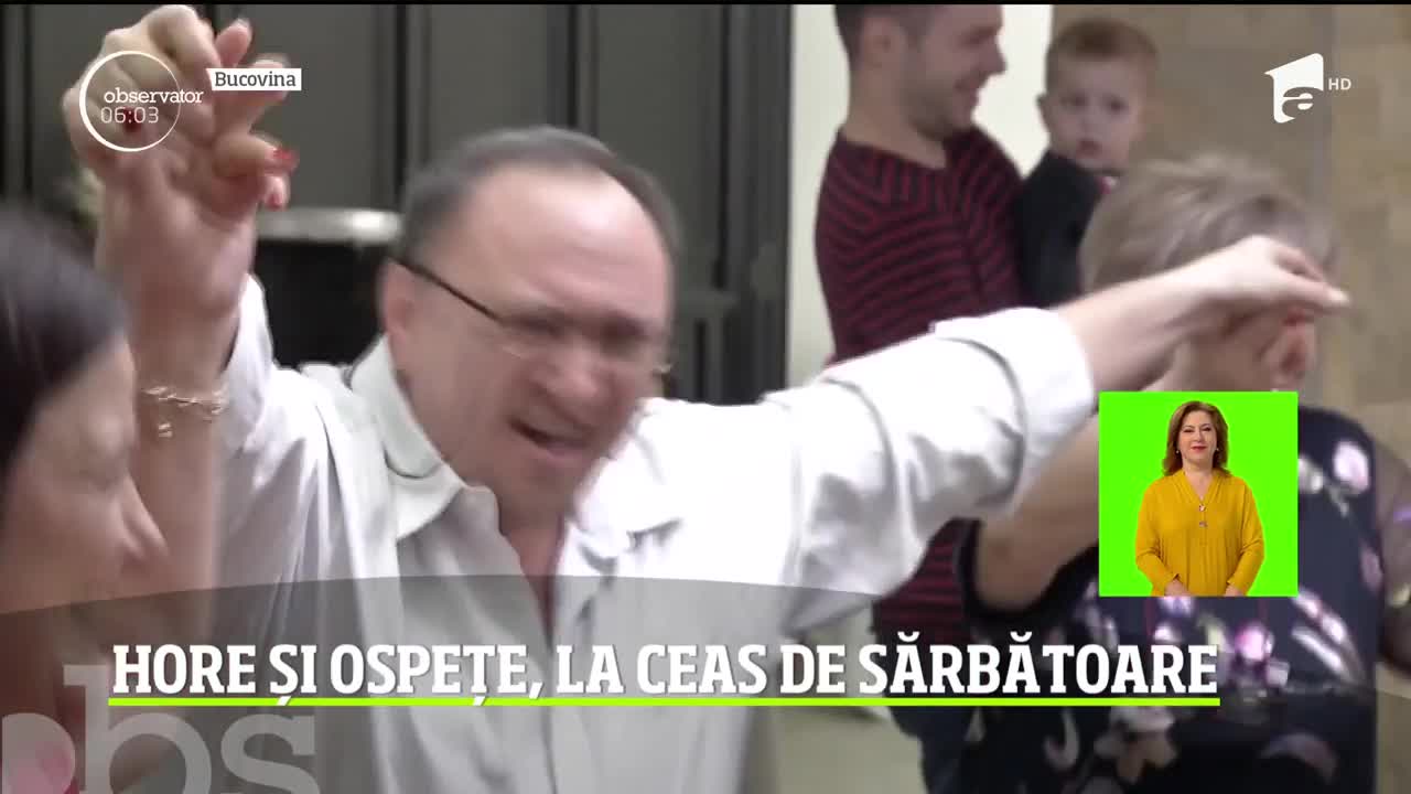 Hore și ospețe, &icirc;n prima zi de Crăciun &icirc;n dulcea Bucovina
