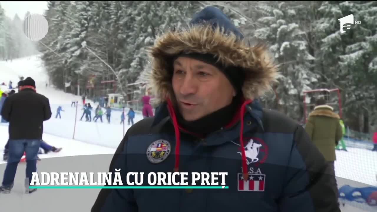 Dornici de adrenalină, turiştii de la munte nu mai ţin cont de pericole