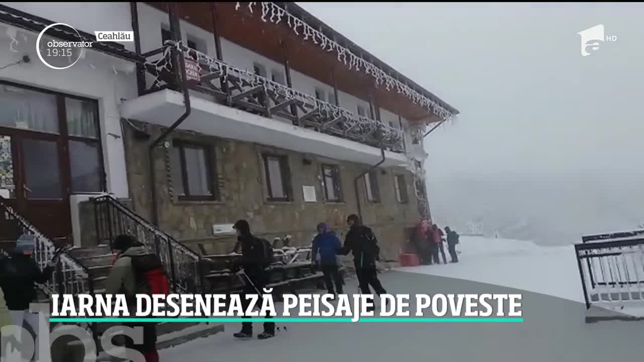 Iarna desenează piesaje de poveste &icirc;n Bucovina