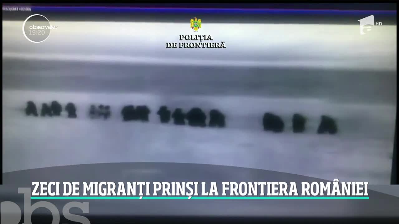 Zeci de migranți prinși la frontiera Rom&acirc;niei
