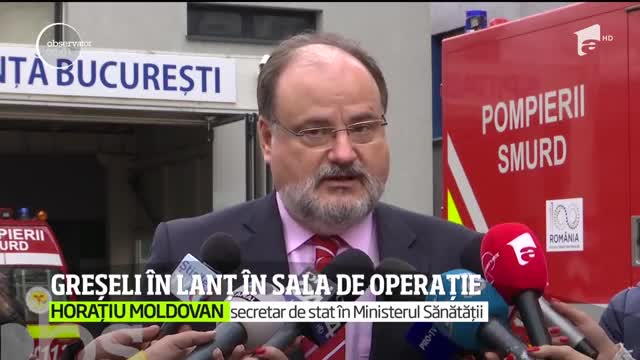 Femeia de 66 de ani care a suferit arsuri &icirc;ntr-o sală de operaţie a spitalului Floreasca a murit