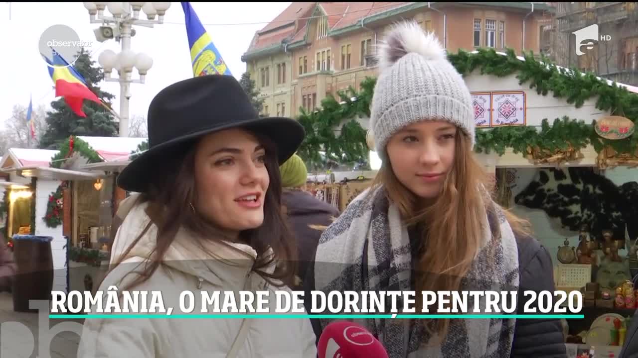 Rom&acirc;nia, o mare de dorinţe pentru 2020