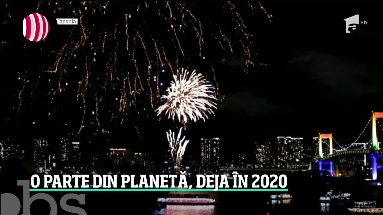 O parte din planetă a intrat, deja, &icirc;n noul an cu petreceri grandioase