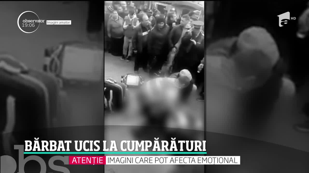 Un bărbat a fost &icirc;njunghiat de fostul cumnat, &icirc;n cea mai aglomerată piaţă din T&acirc;rgu Jiu