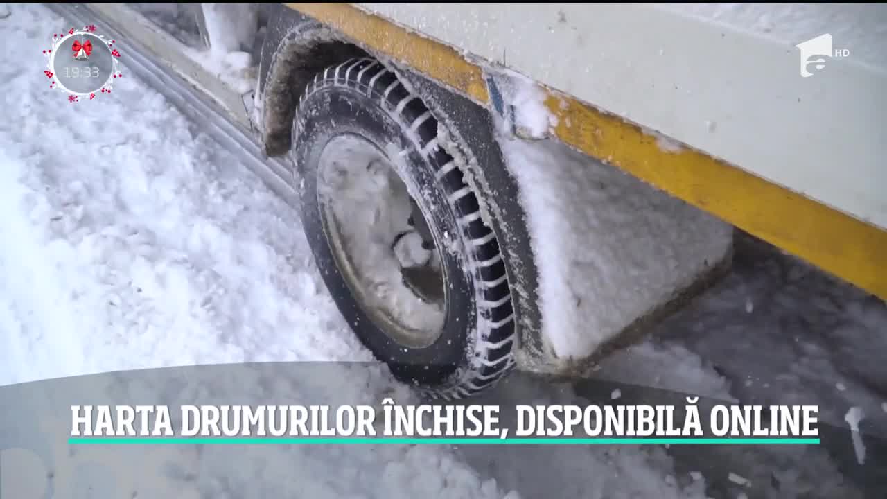 Starea drumurilor din ţară poate fi verificată &icirc;n timp real