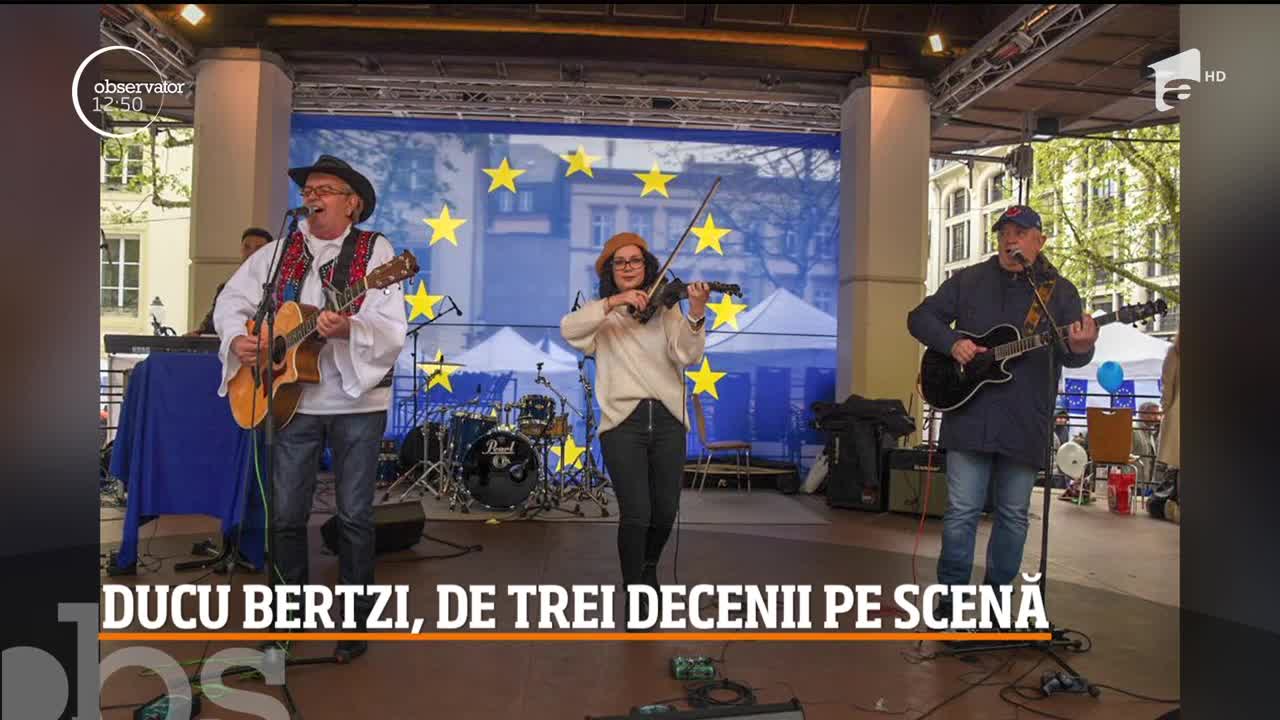 Ducu Bertzi, de trei decenii pe scenă. A avut peste 4.000 de concerte &icirc;n 30 de ani