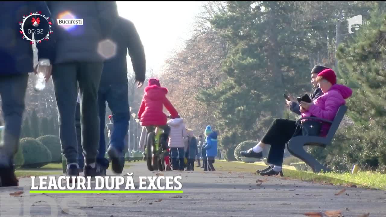 Leacuri după mesele copioase de sărbători