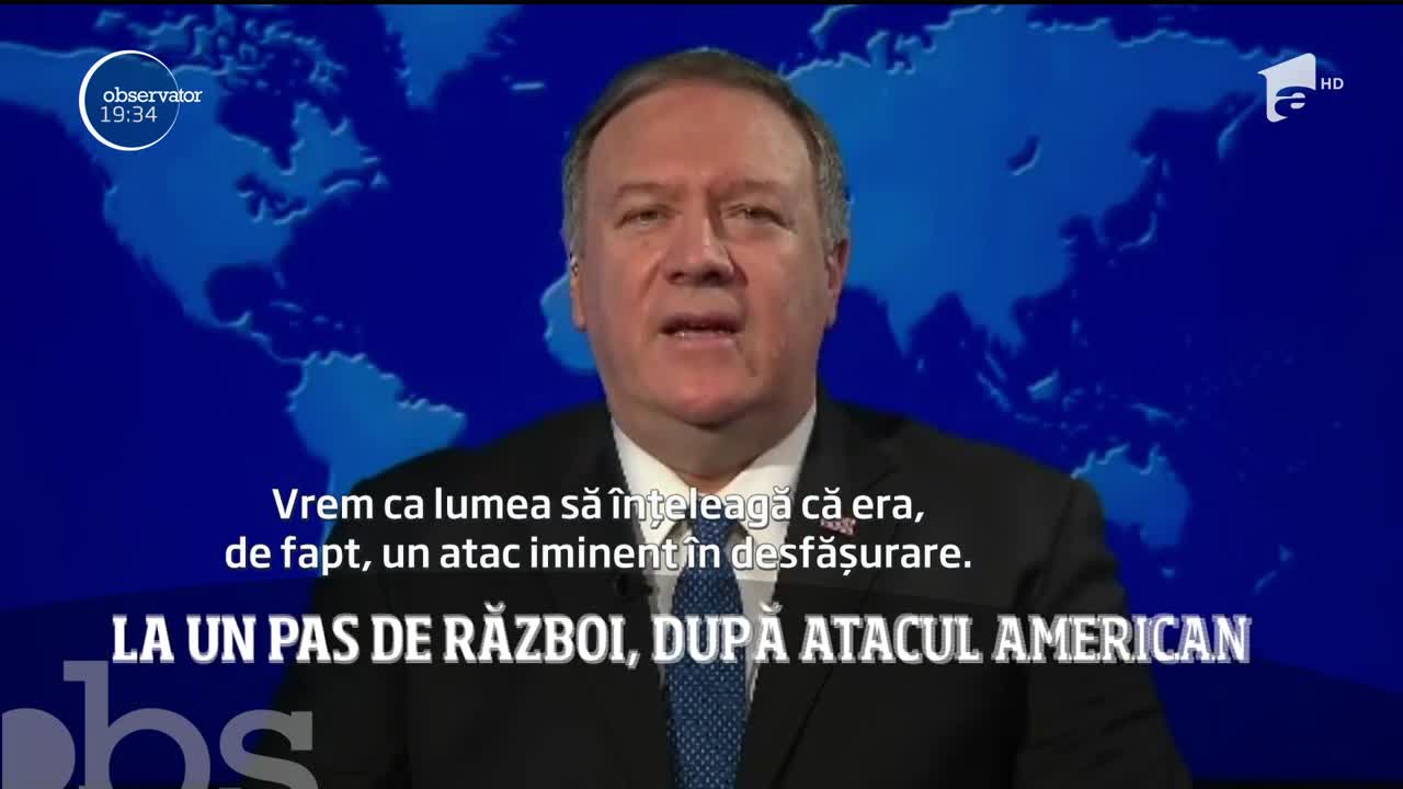 Statele Unite şi Iranul, la un pas de război! Liderul iranian promite o răzbunare s&acirc;ngeroasă