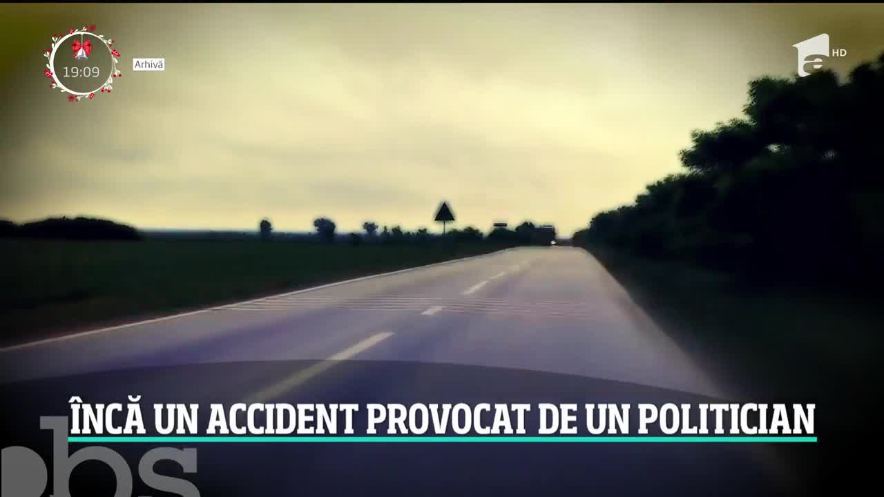 &Icirc;ncă un accident provocat de un politician. Secretarul de stat din Ministerul Transporturilor a refuzat să fie testat cu aparatul alcooltest