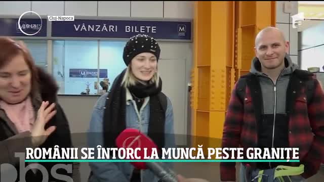 Trafic intens la toate graniţele ţării! Rom&acirc;nii care şi-au petrecut sărbătorile acasă se &icirc;ntorc &icirc;n ţările &icirc;n care lucrează