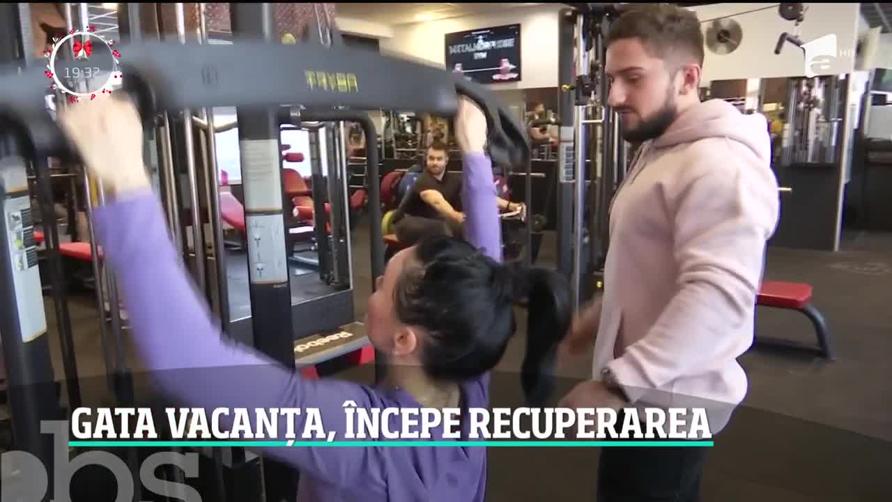 Rom&acirc;nii au revenit la sală de fitness după mesele &icirc;mbelşugate de sărbători