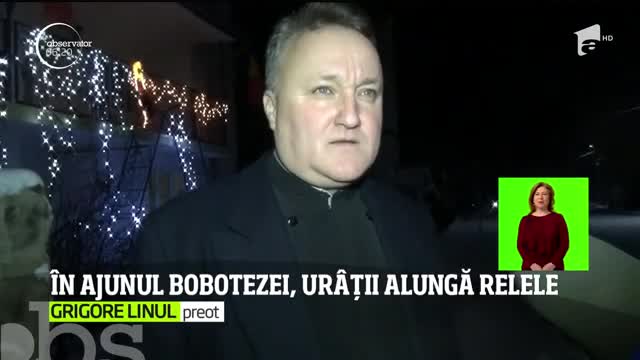 &Icirc;n Ajun de Bobotează, &icirc;n Bistriţa, localnicii pornesc mascați prin sat ca să alunge spiritele rele