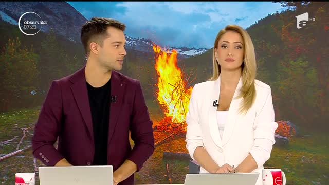 Obicei vechi păstrat &icirc;ntr-o localitate din Caraş-Severin. &Icirc;n noaptea de Bobotează, sătenii se adună la marginea satului, aprind focul şi sfinţesc v&acirc;ntul