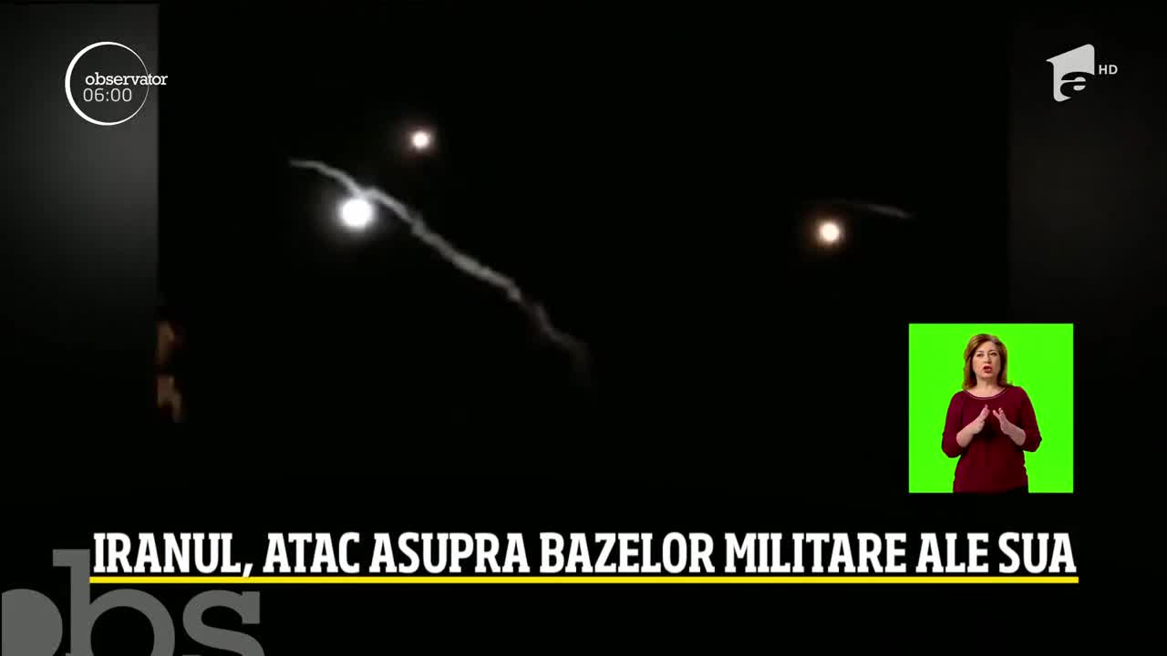 Iranul a declanşat atacul &icirc;mpotriva Statelor Unite