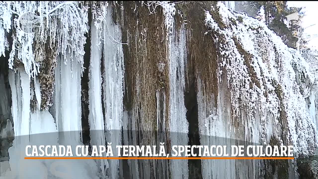 Cascada cu apă termală de la Toplița, unică &icirc;n Europa de Est