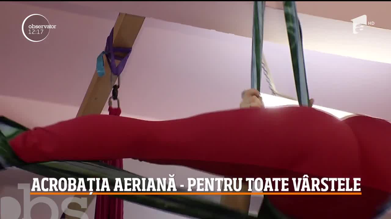 Acrobaţiile aeriene, o nouă metodă de relaxare