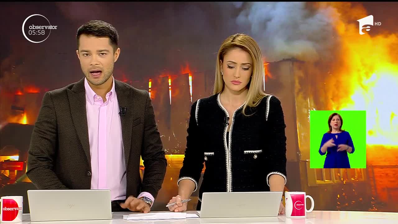 Risc uriaș de explozie &icirc;n Capitală, după ce un incendiu a izbucnit la o fabrică &icirc;n care se aflau mai multe bazine cu substanţe chimice