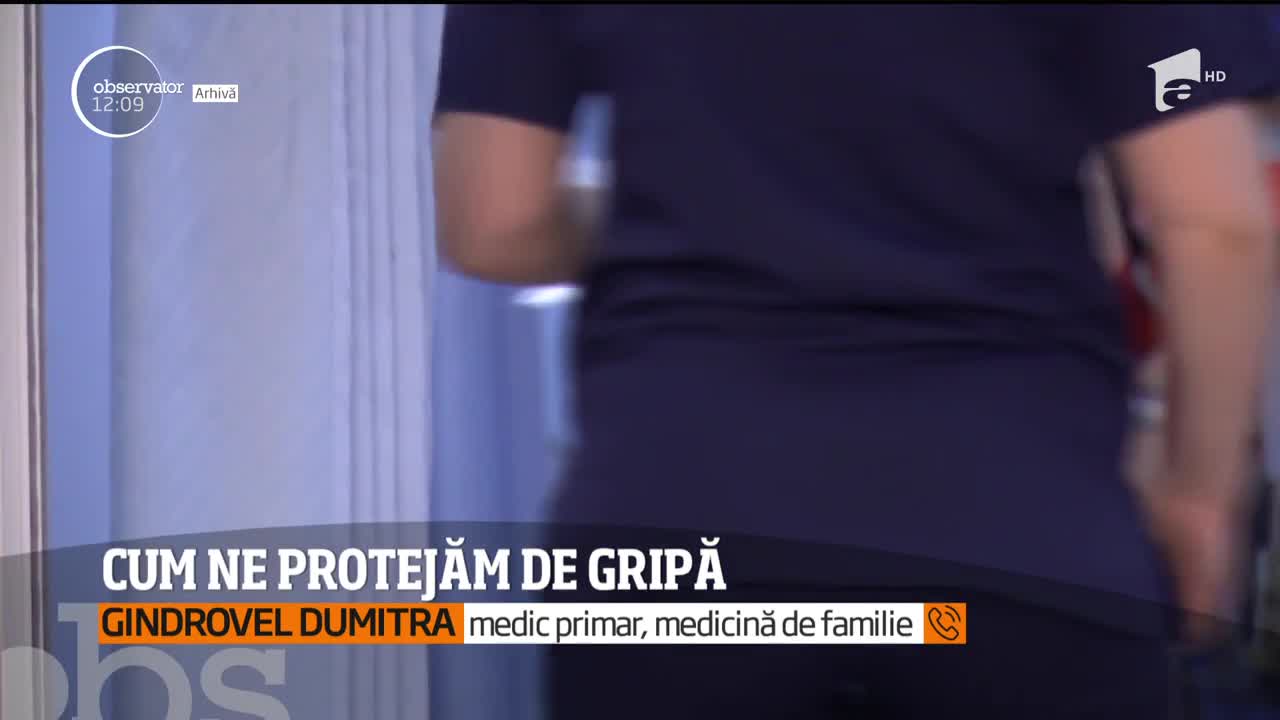 Cum ne protejăm de gripă. Ce ne recomandă specialiștii