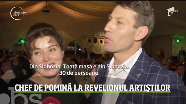 Chef de pomină la T&acirc;rgu Jiu! Cei mai &icirc;ndrăgiţi artişti de muzică populară au sărbătorit Revelionul