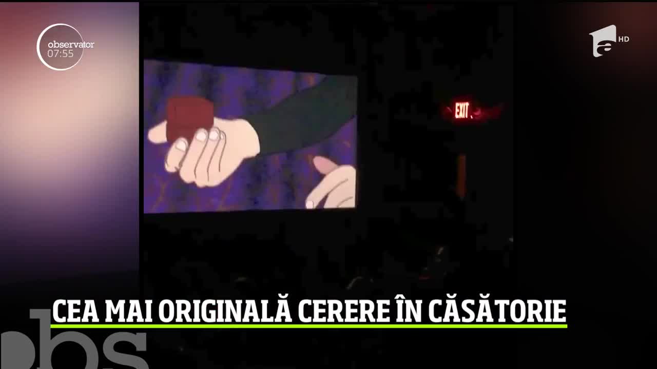 Cea mai originală cerere &icirc;n căsătorie