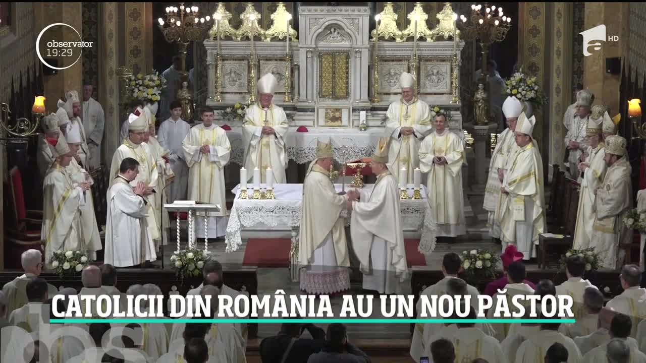 Catolicii din Rom&acirc;nia au nou păstor