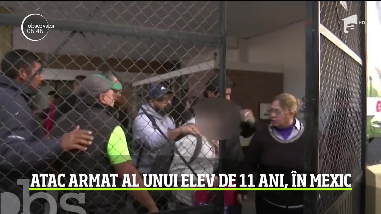 Atac armat al unui elev de 11 ani, &icirc;n Mexic